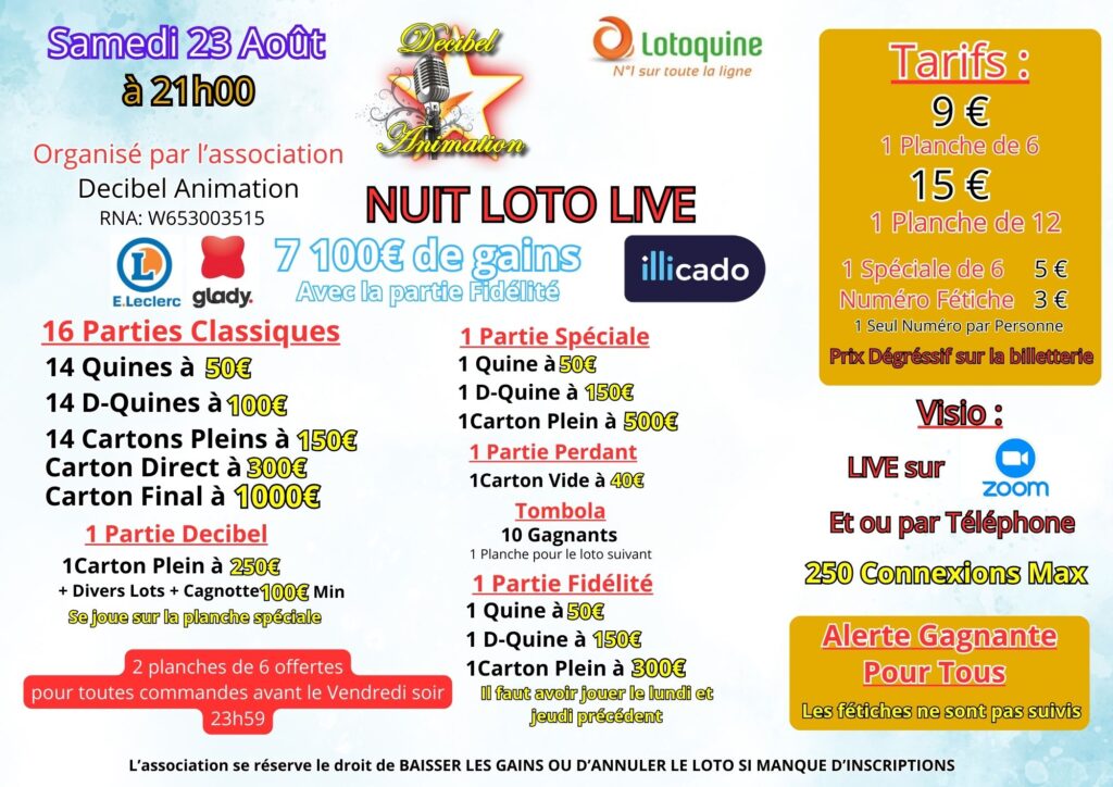 Affiche Samedi 23 Août (1)
