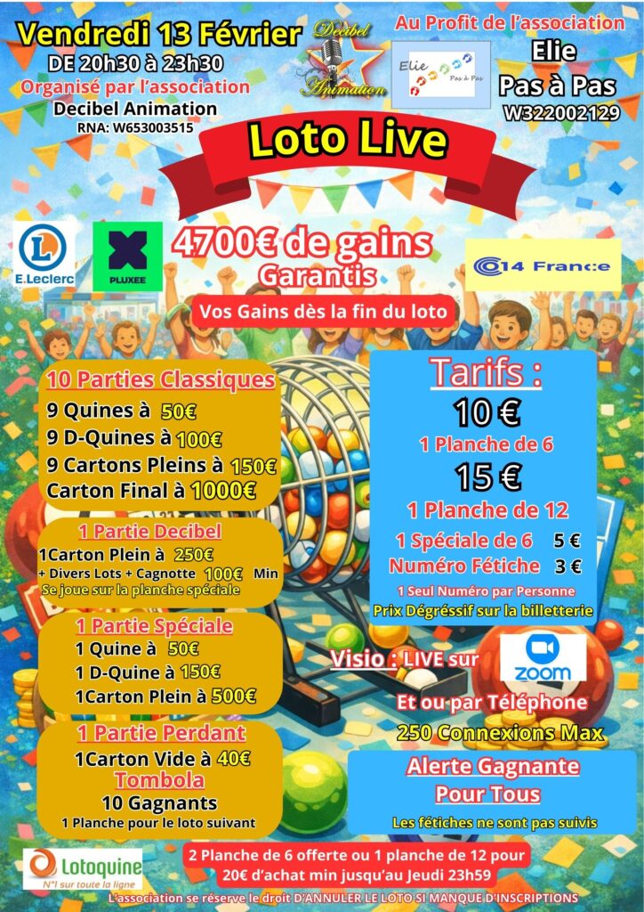 Affiche Vendredi 13 Février (1)