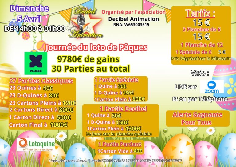 Journée du Loto Pâques